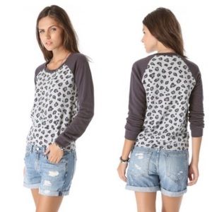 Splendid Cheetah Sweatshirt